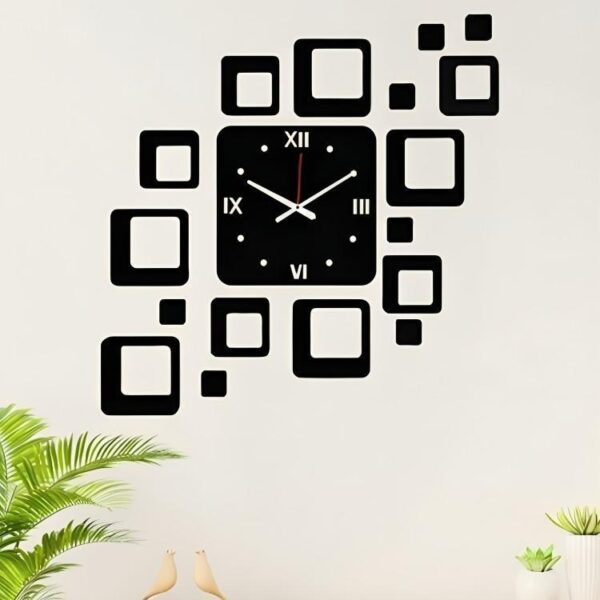 Abstract Art Analogue Wall Clock - Image 2