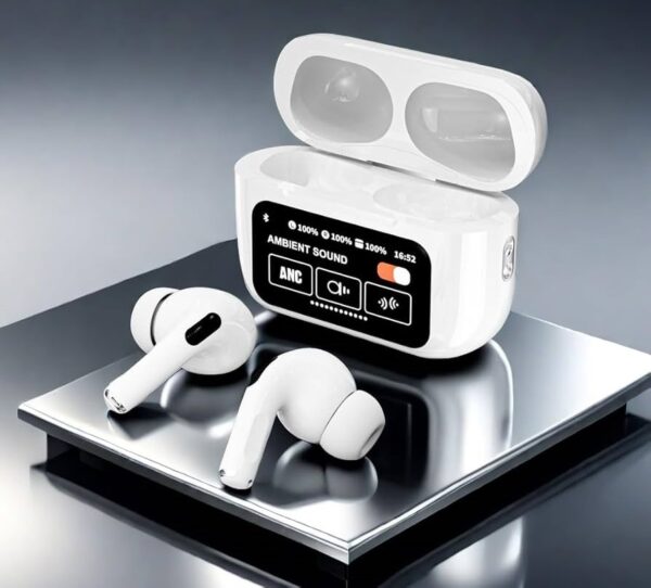 A9 Pro 2 Earbuds with LCD Tablet Airpods pro 2 with LCD touchscreen display