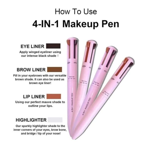 4 In 1 Makeup Pen - Image 3