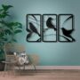 Birds Style Wooden Wall Decor