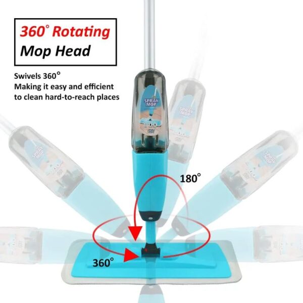 Magic Spray Mop with Extendable Handle | Microfiber Mop For Floor - Image 3