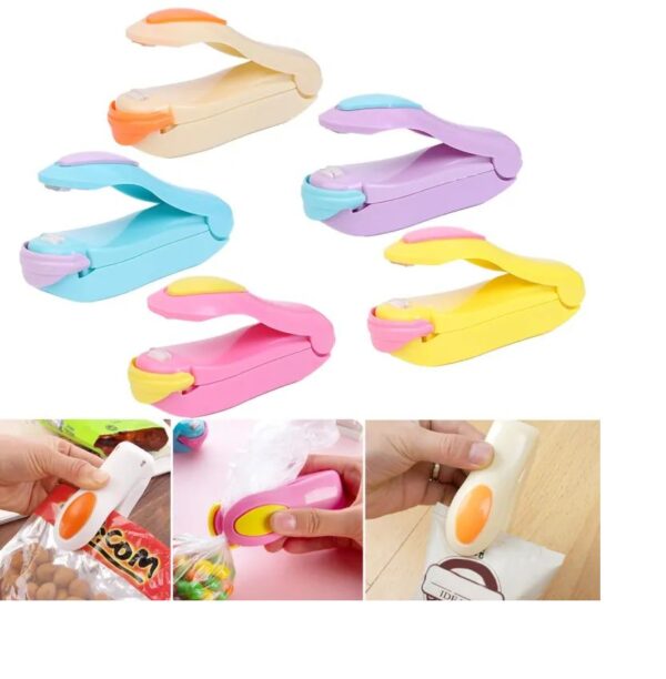 Mini Sealer Small Household Plastic Sealer Snack Moisture-proof Sealer Portable Plastic Bag Sealer - Image 3