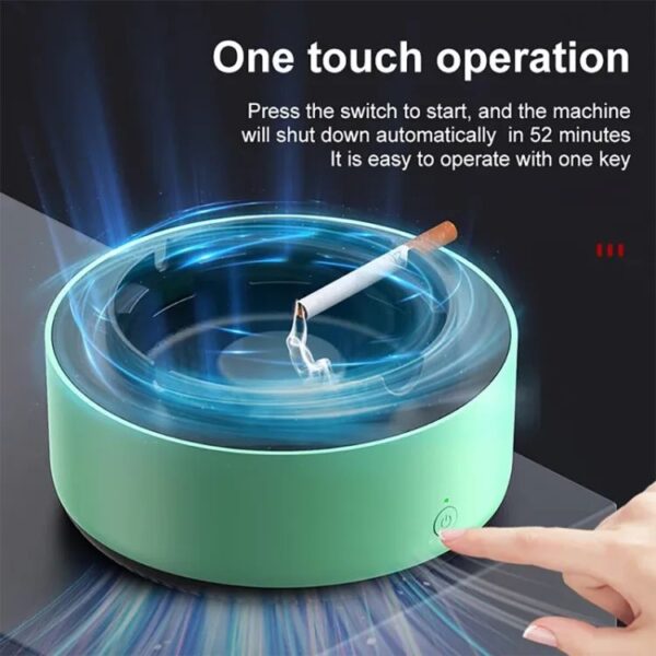 Ashtray with Air Purifier Features Ashtray Air Purifier for Home - Image 3