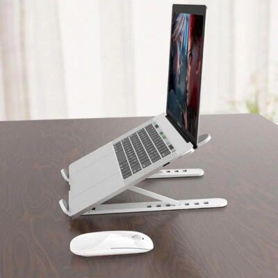 New High Quality Laptop Stand – Adjustable Portable Laptop Stand For Desk – Foldable Plastic Non-slip Stand For Laptop And Tablet