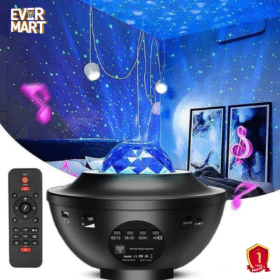 Galaxy Sky Night Projector With Music Bluetooth Speaker